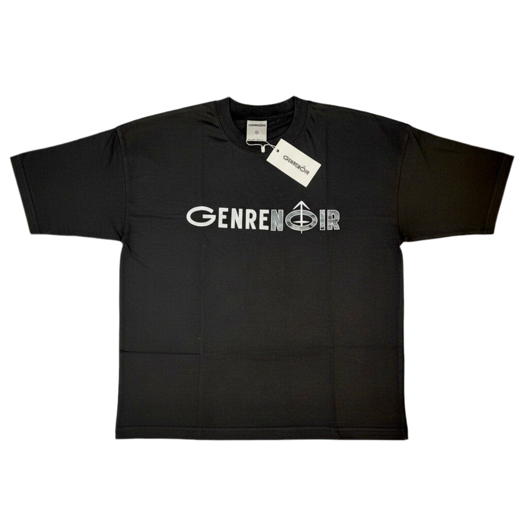 Black premium heavy weight t-shirt