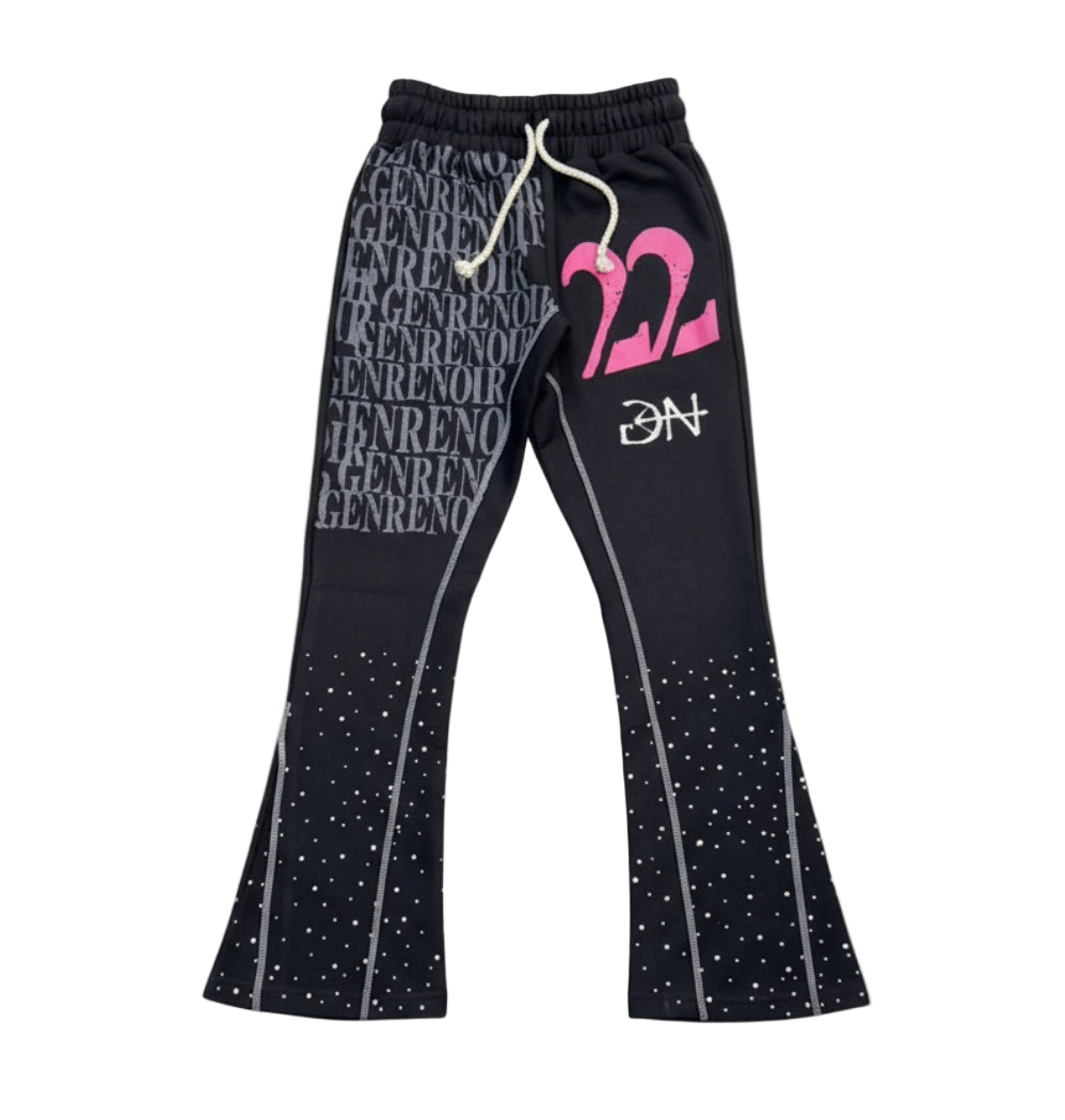 Rhinestones sweatpants