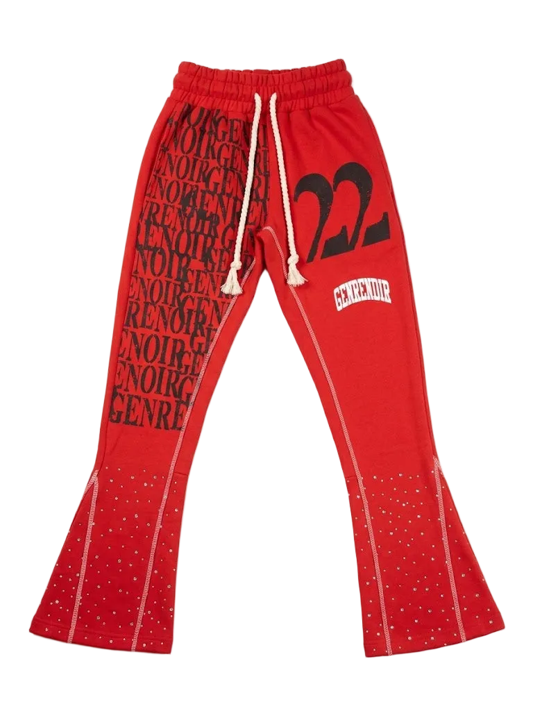 Red Rhinestones Set