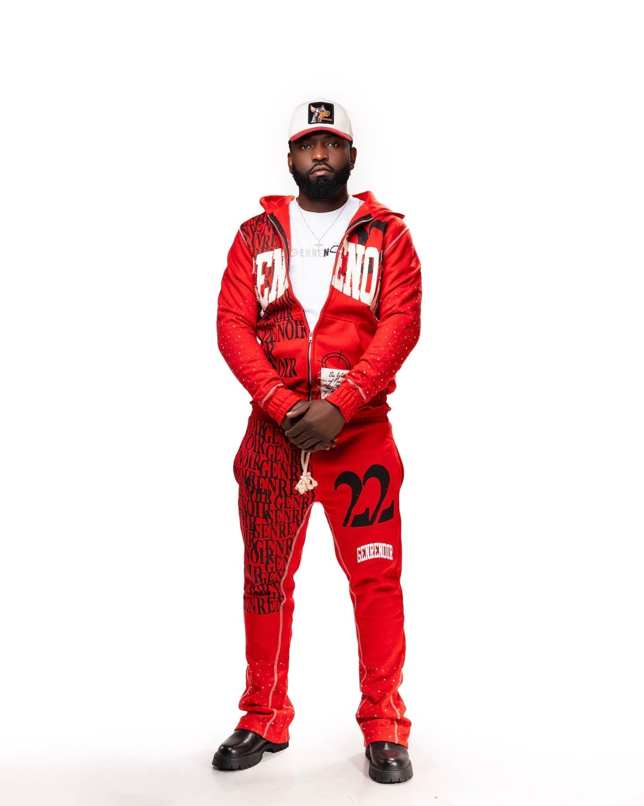 Red Rhinestones Set